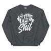 Sweatshirt - I am epic shit white Dark Heather ein Produkt von SCHIETKRAM
