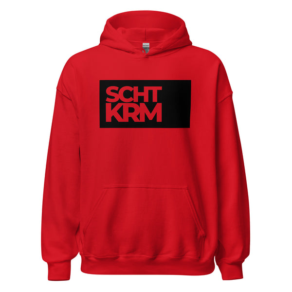 Hoodie Classic - SCHTKRM black Red ein Produkt von SCHIETKRAM