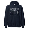 Hoodie Classic - Writing Elite white Navy ein Produkt von SCHIETKRAM