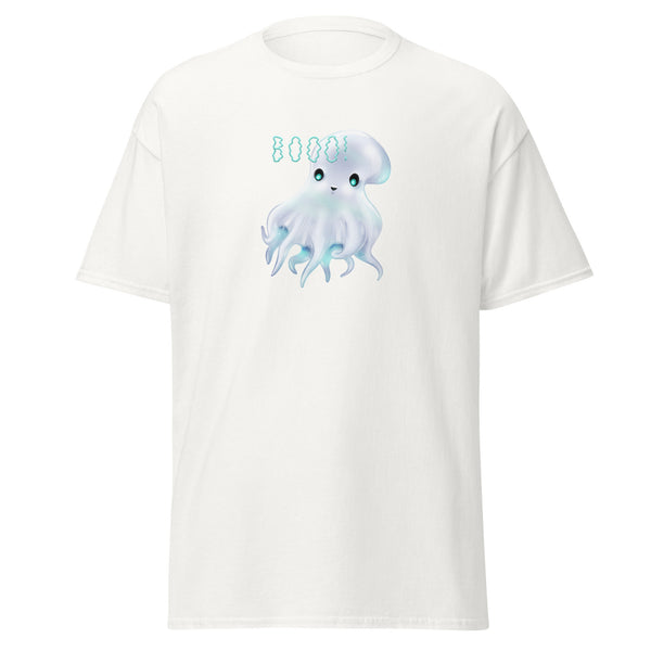 T-Shirt Classic - Ghostopus by Wanderkraehe White ein Produkt von SCHIETKRAM