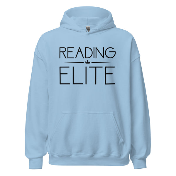 Hoodie Classic - Reading Elite black Light Blue ein Produkt von SCHIETKRAM