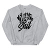 Sweatshirt - I am epic shit black Sport Grey ein Produkt von SCHIETKRAM