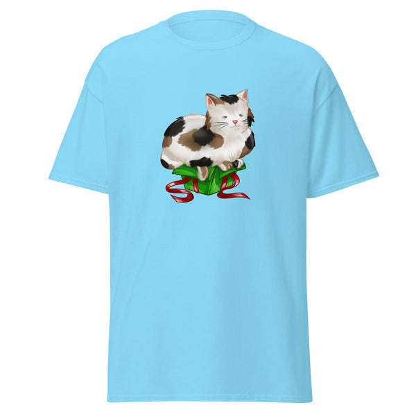 T-Shirt Classic - Weihnachts-Katze Geschenk by Wanderkraehe Sky ein Produkt von SCHIETKRAM