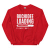 Sweatshirt - Buchidee Loading white Red ein Produkt von SCHIETKRAM