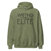 Hoodie Classic - Writing Elite black Military Green ein Produkt von SCHIETKRAM