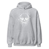 Hoodie Classic - Melting Skull white Sport Grey ein Produkt von SCHIETKRAM