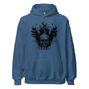 Hoodie Classic - Angry Skull Indigo Blue ein Produkt von SCHIETKRAM