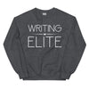 Sweatshirt - Writing Elite white Dark Heather ein Produkt von SCHIETKRAM