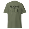 T-Shirt Classic - Reading Elite black Military Green ein Produkt von SCHIETKRAM