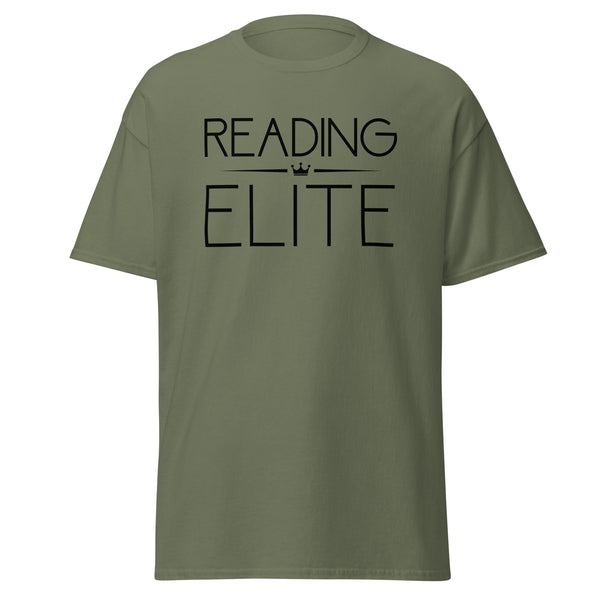 T-Shirt Classic - Reading Elite black Military Green ein Produkt von SCHIETKRAM