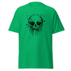 T-Shirt Classic - Melting Skull black Irish Green ein Produkt von SCHIETKRAM