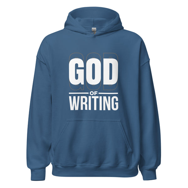 Hoodie Classic - God of Writing Indigo Blue ein Produkt von SCHIETKRAM