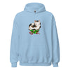 Hoodie Classic - Weihnachts-Katze Geschenk by Wanderkraehe Light Blue ein Produkt von SCHIETKRAM