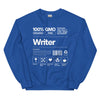 Sweatshirt - Writer white Royal ein Produkt von SCHIETKRAM