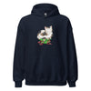Hoodie Classic - Weihnachts-Katze Geschenk by Wanderkraehe Navy ein Produkt von SCHIETKRAM