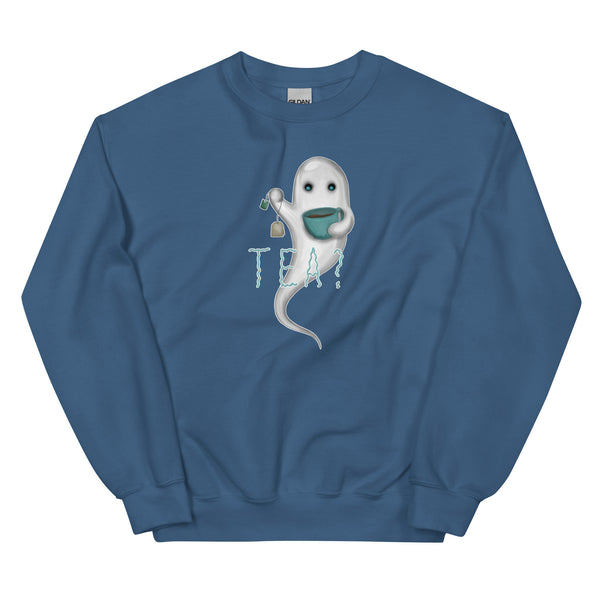 Sweatshirt - Tee-Geist by Wanderkraehe Indigo Blue ein Produkt von SCHIETKRAM