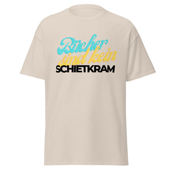 T-Shirt Classic - Bücher sind kein Schietkram black Natural ein Produkt von SCHIETKRAM