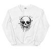 Sweatshirt - Melting Skull black White ein Produkt von SCHIETKRAM