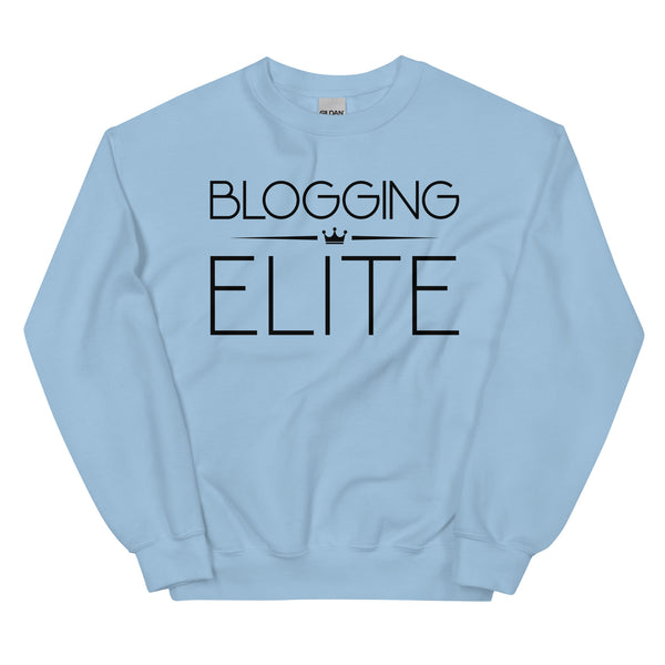 Sweatshirt - Blogging Elite black Light Blue ein Produkt von SCHIETKRAM