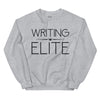 Sweatshirt - Writing Elite black Sport Grey ein Produkt von SCHIETKRAM