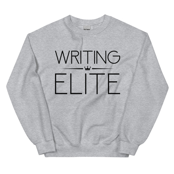 Sweatshirt - Writing Elite black Sport Grey ein Produkt von SCHIETKRAM