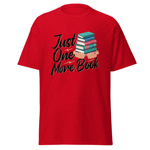 T-Shirt Classic - Just one more Book Red ein Produkt von SCHIETKRAM