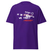 T-Shirt Classic - In Books we trust Purple ein Produkt von SCHIETKRAM