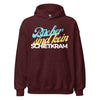 Hoodie Classic - Bücher sind kein Schietkram white Maroon ein Produkt von SCHIETKRAM