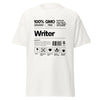 T-Shirt Classic - Writer black White ein Produkt von SCHIETKRAM