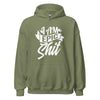 Hoodie Classic - I am Epic Shit white Military Green ein Produkt von SCHIETKRAM
