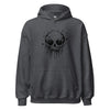 Hoodie Classic - Melting Skull black Dark Heather ein Produkt von SCHIETKRAM