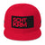 Snapback Hat - SCHTKRM 3D black Red ein Produkt von SCHIETKRAM