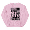 Sweatshirt - Ich kann alles erklären black Light Pink ein Produkt von SCHIETKRAM