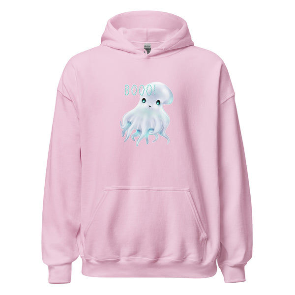 Hoodie Classic - Ghostopus by Wanderkraehe Light Pink ein Produkt von SCHIETKRAM