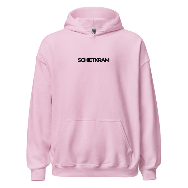 Hoodie Classic - SCHIETKRAM black Light Pink ein Produkt von SCHIETKRAM