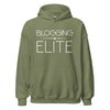 Hoodie Classic - Blogging Elite white Military Green ein Produkt von SCHIETKRAM