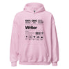 Hoodie Classic - Writer black Light Pink ein Produkt von SCHIETKRAM