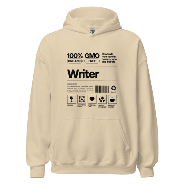 Hoodie Classic - Writer black Sand ein Produkt von SCHIETKRAM