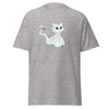 T-Shirt Classic - Ghost Cat by Wanderkraehe Sport Grey ein Produkt von SCHIETKRAM
