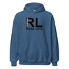 Hoodie Classic - Real Life black Indigo Blue ein Produkt von SCHIETKRAM