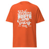 T-Shirt Classic - Anything worth having white Orange ein Produkt von SCHIETKRAM