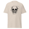 T-Shirt Classic - Melting Skull black Natural ein Produkt von SCHIETKRAM