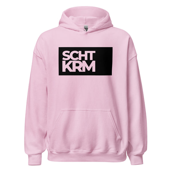 Hoodie Classic - SCHTKRM black Light Pink ein Produkt von SCHIETKRAM
