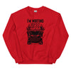 Sweatshirt - I'm writing epic spice black Red ein Produkt von SCHIETKRAM