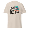 T-Shirt Classic - Just one more Book Natural ein Produkt von SCHIETKRAM