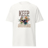 T-Shirt Classic - Keep Growing White ein Produkt von SCHIETKRAM