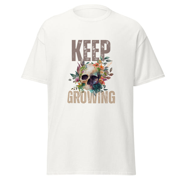 T-Shirt Classic - Keep Growing White ein Produkt von SCHIETKRAM