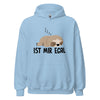 Hoodie Classic - Ist mir egal Light Blue ein Produkt von SCHIETKRAM