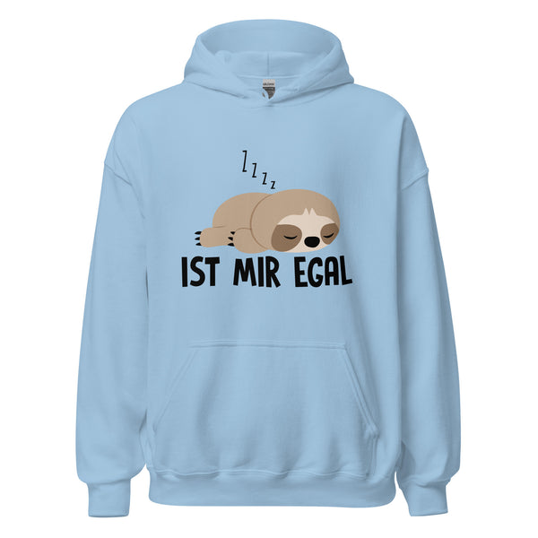 Hoodie Classic - Ist mir egal Light Blue ein Produkt von SCHIETKRAM