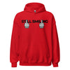 Hoodie Classic - Still Smiling black Red ein Produkt von SCHIETKRAM